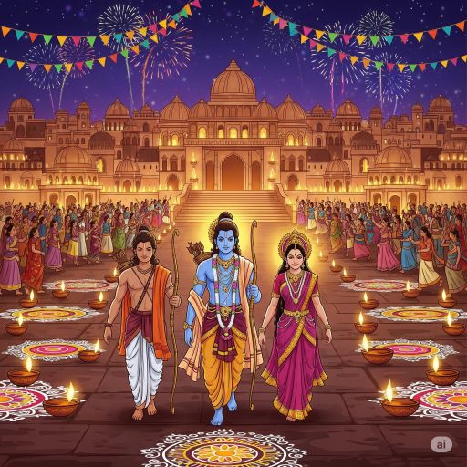 Why Deepavali is celebrated Image