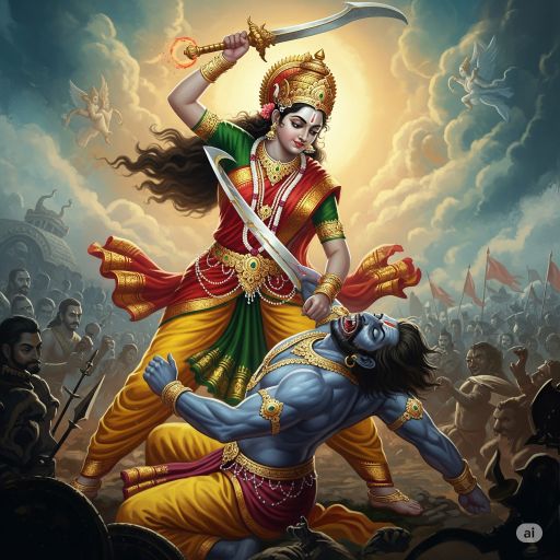 The Story of Narakasura Image