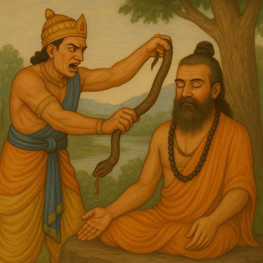 Krishna and Sudama Image