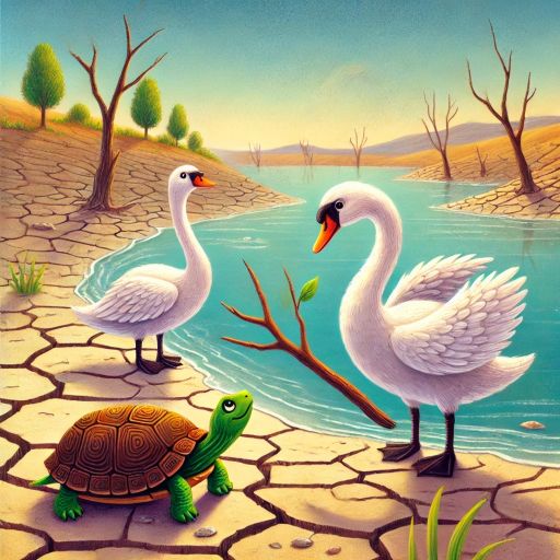 Turtle and the Swans Image